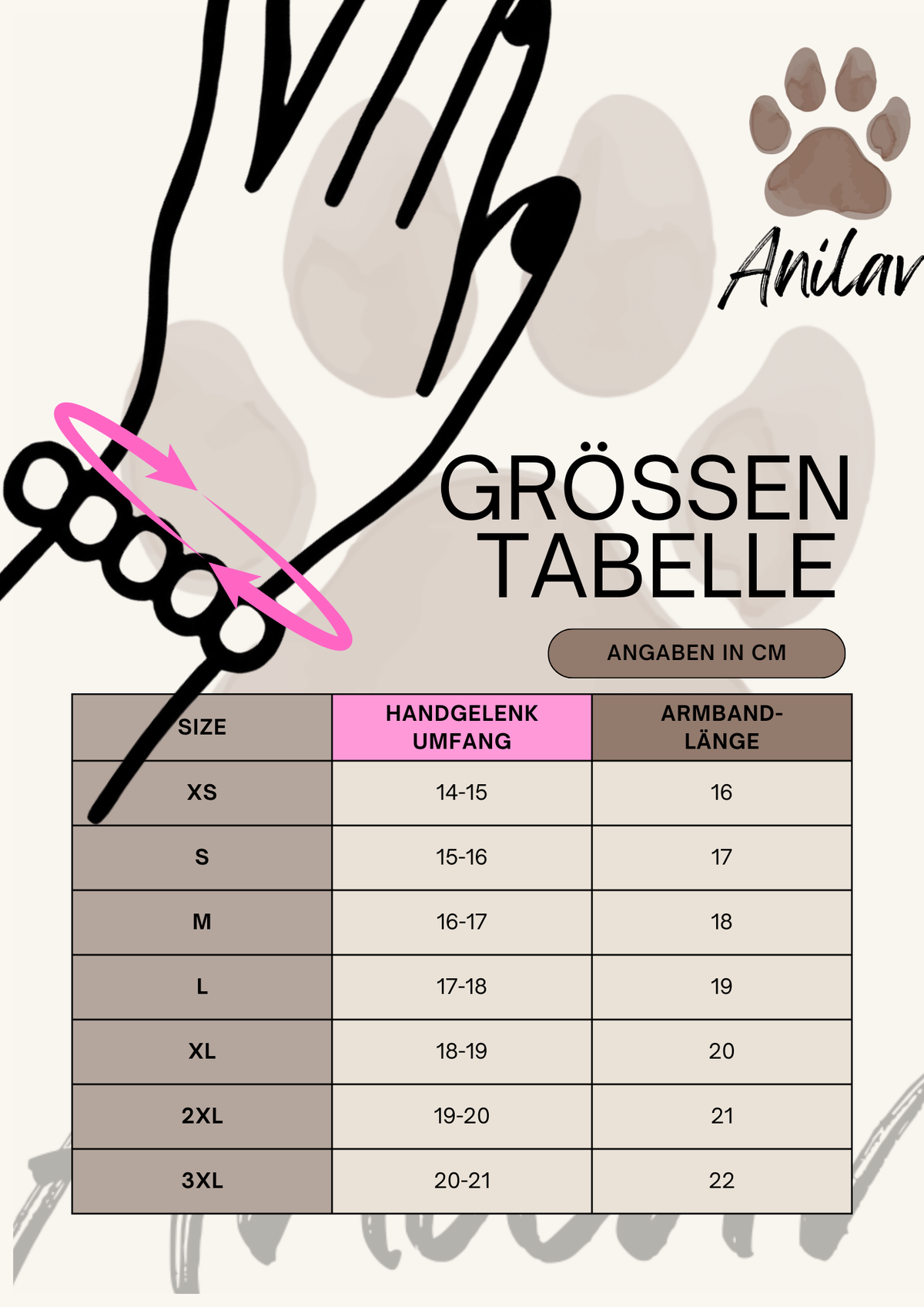 Armband Dackel - Perlen kristall rosé