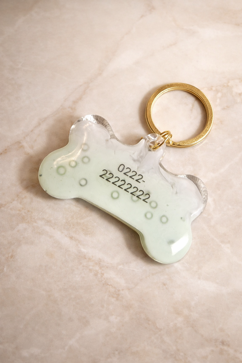 Dog Tag "Erdbeere"- Freche Früchtchen Kollektion - Hundemarke Halsband Anhänger
