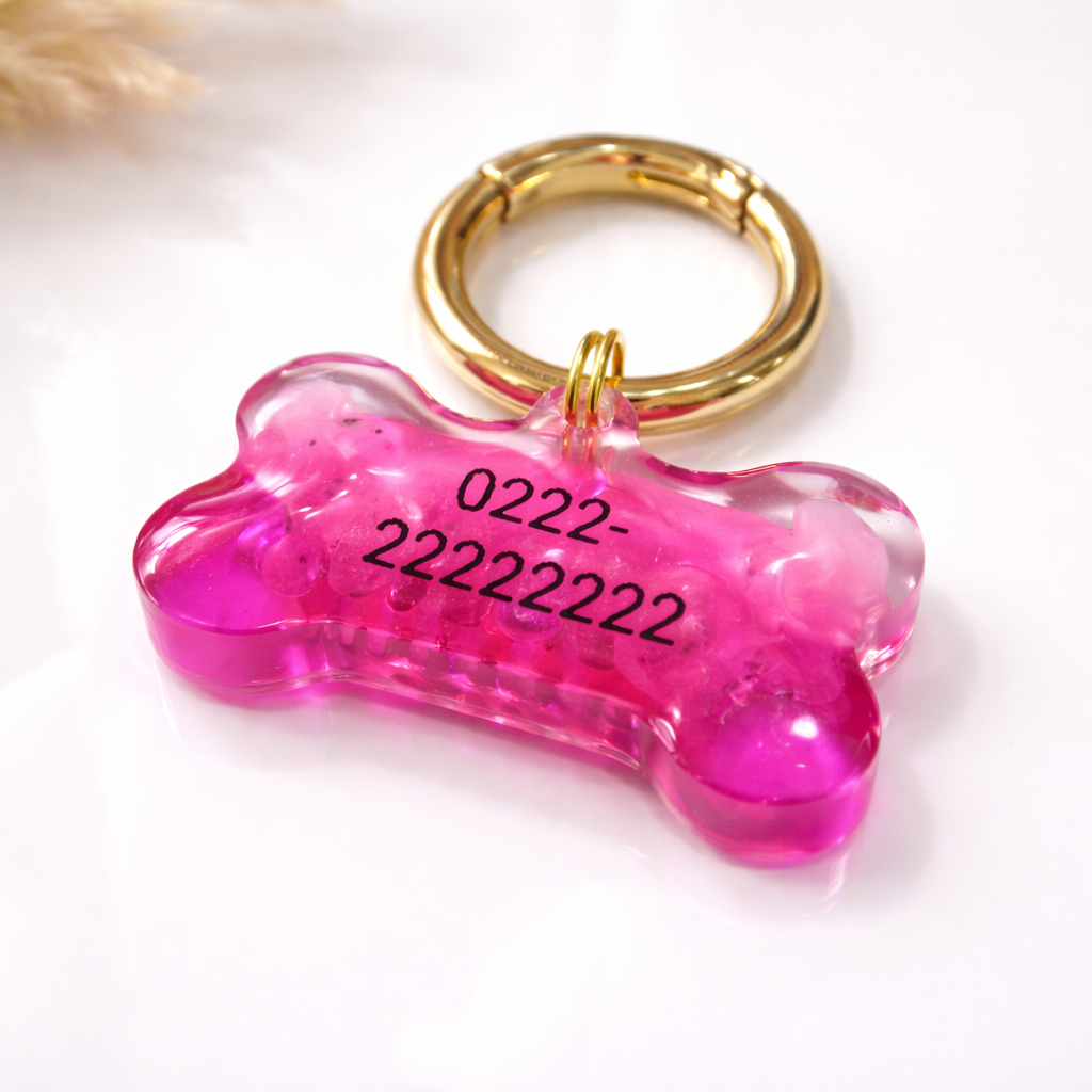 Dog Tag "Leo Love" - Anhänger Hundemarke Halsband