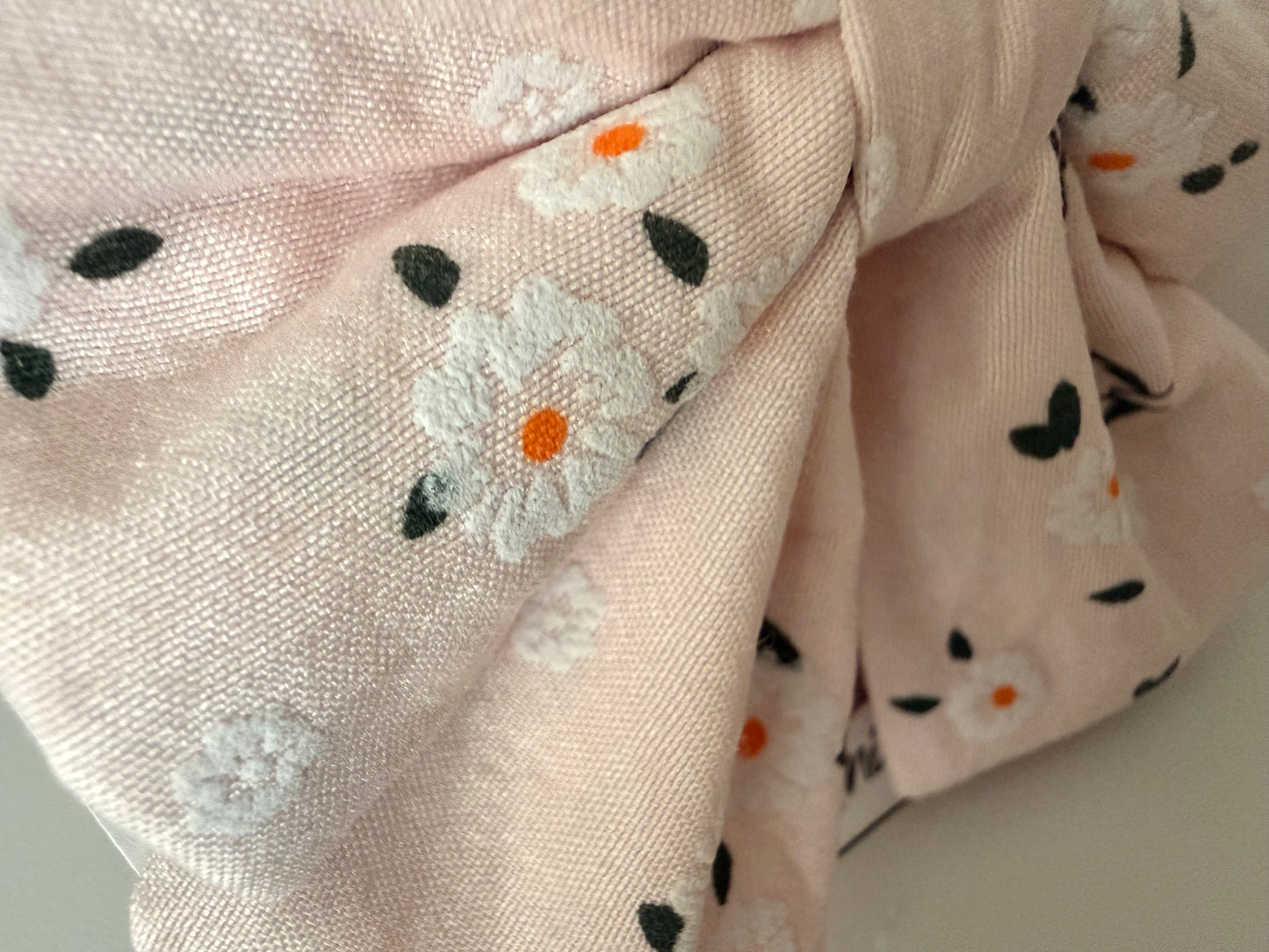 Hund Fliege Matrosenfliege Halsband - rosa Blumen