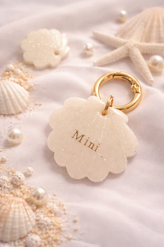 Dog Tag "Muschel"- Kollektion - Hundemarke Halsband Anhänger