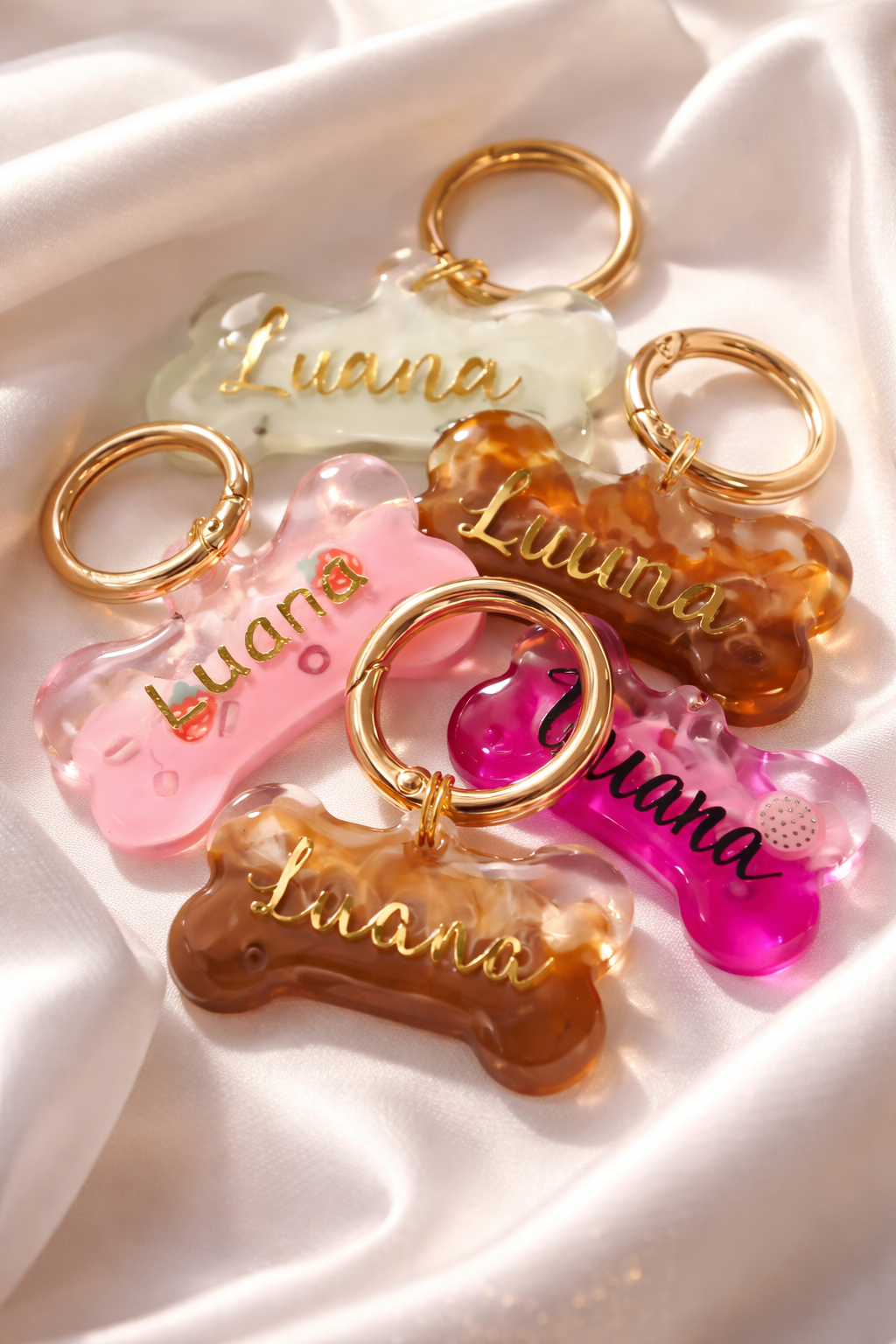 Dog Tag "Matcha" - Starpups Kollektion - Anhänger Hundemarke Halsband