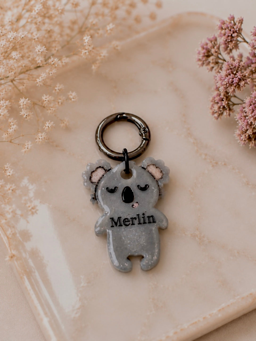 Dog Tag "Koala Boho"- Süße Fellfreunde Kollektion - Hundemarke Halsband Anhänger