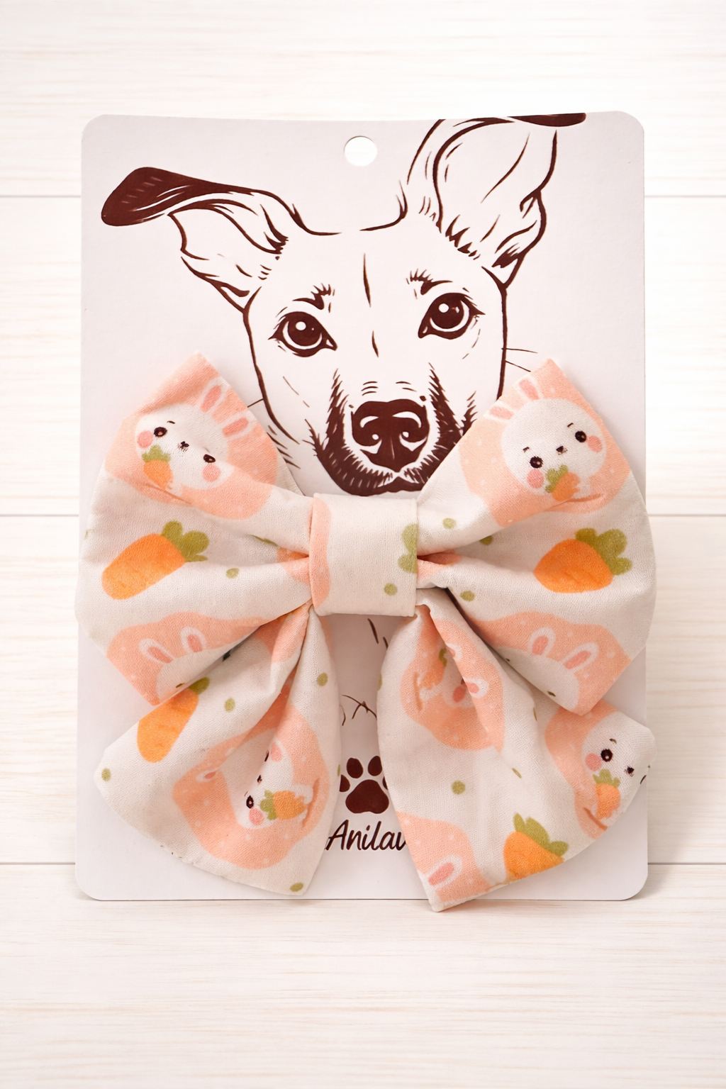 Hund Fliege Matrosenfliege Halsband - Bunny