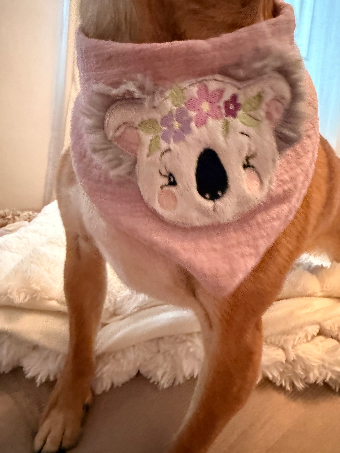 Bandana mit Druckknopf - Koala Boho - Musselin
