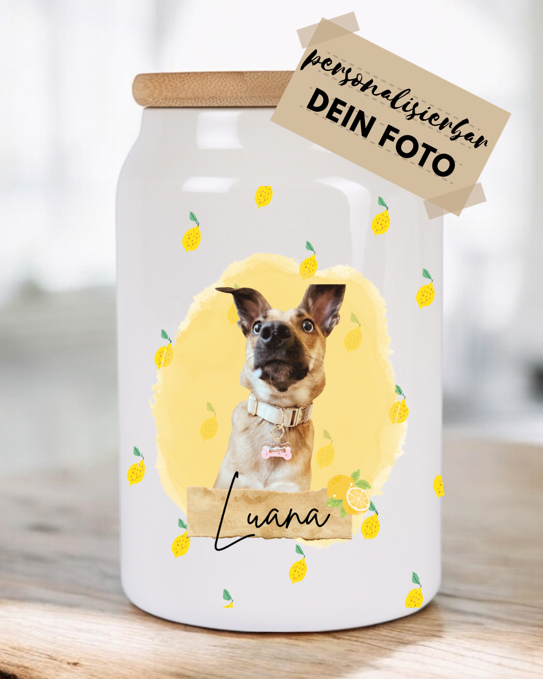 Leckerlidose - Zitronen