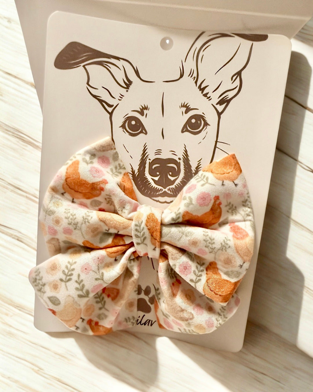 Hund Fliege Matrosenfliege Halsband - Ostern Hühner Frühling